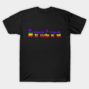 Evolve Rainbow Stripes T-Shirt